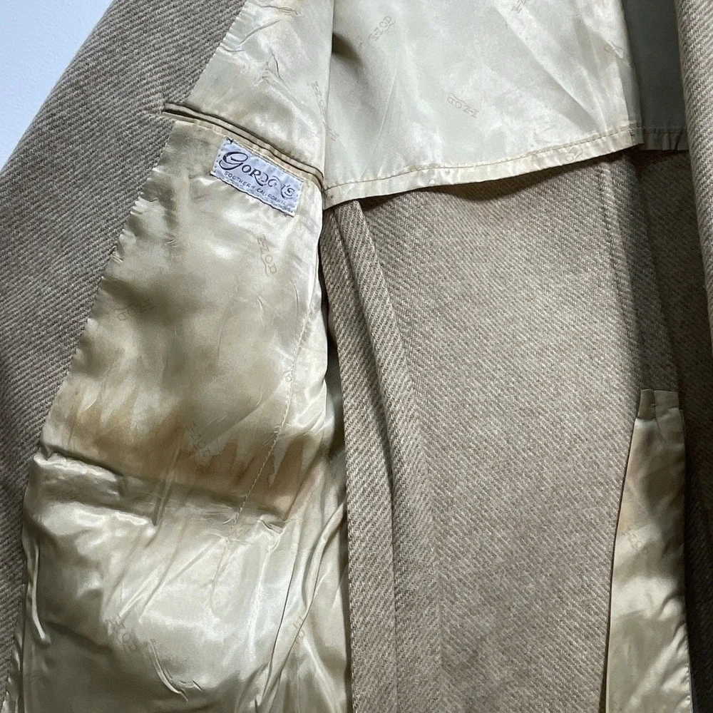 Vintage Izod Lacoste Wool Men's Blazer with Elbow Patches & Alligator‎ Buttons